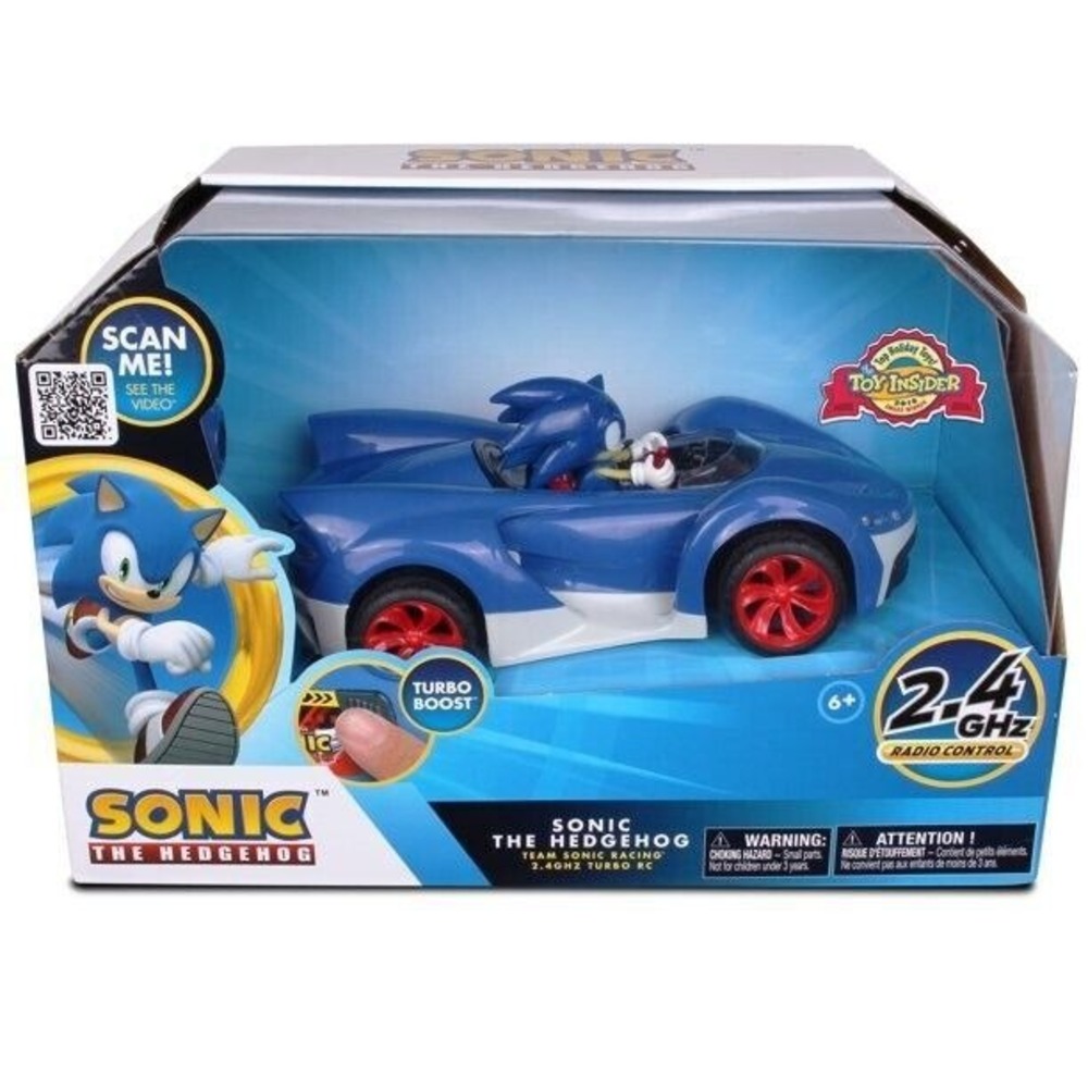 NKOK Sonic the Hedgehog 2.4 GHZ Turbo Boost RC Vehicle SEE DETAILS
